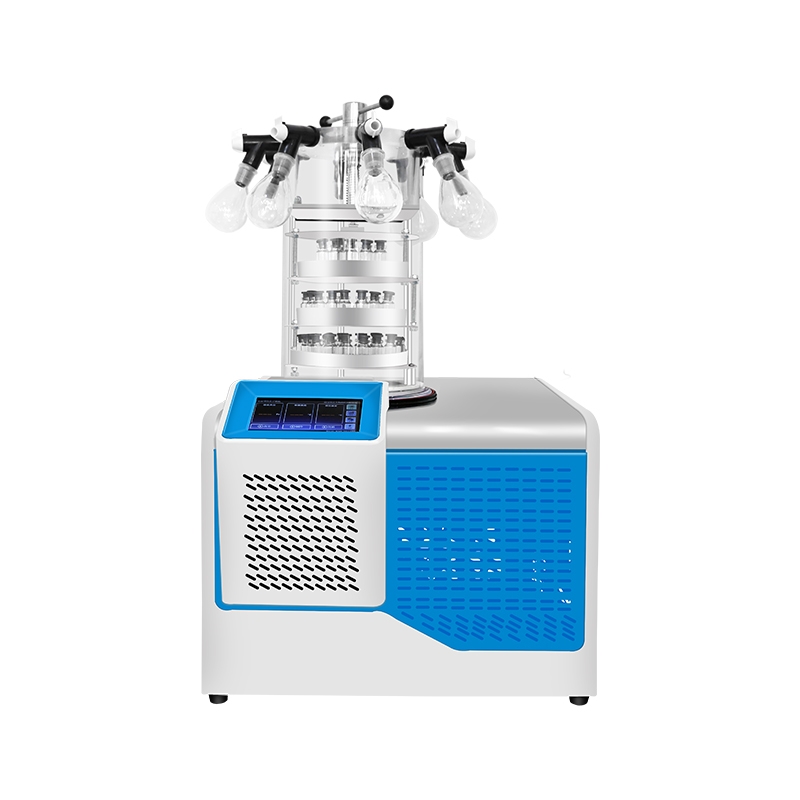 沪析HXLG-10-50DG多歧管压盖型台式冻干机