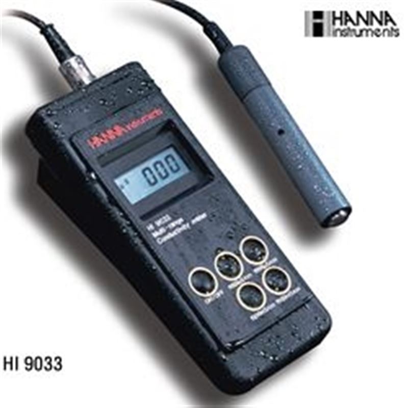 哈纳HI9033防水便携式电导率仪