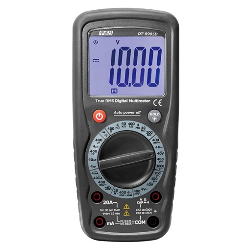 华盛昌DT-8905D全保护型手动量程数字万用表